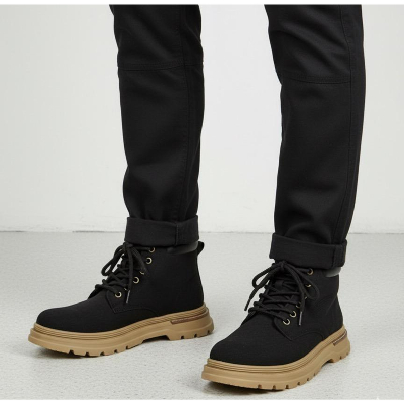 DUAL TONE COMBAT - BLACK AND BEIGE