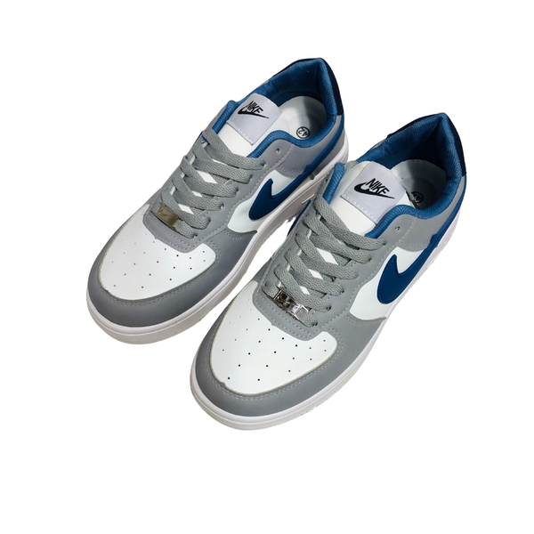 Bold Navy-Grey Sneakers – Standout Style