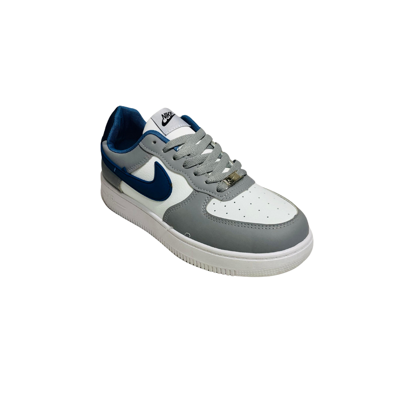 Bold Navy-Grey Sneakers – Standout Style